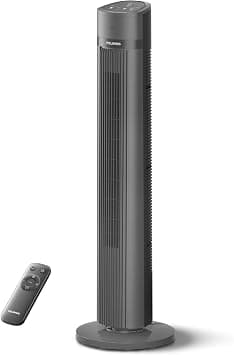 PELONIS 40''Oscillating Tower Fan | Remote Control | Quiet Stand Up | 3 Speed Settings | 3 Modes |15-Hour Timer | LED Display | for Bedroom Home Office Use| Black on Amazon.ae - Price Tracker