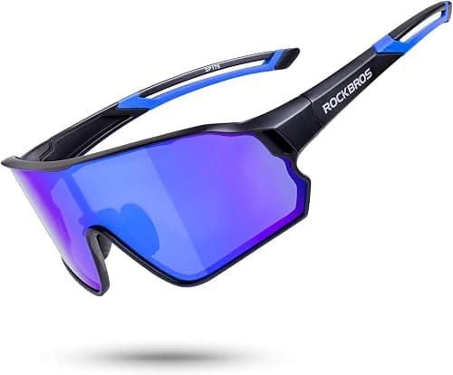 ROCKBROS Polarized Sports Sunglasses Anti-Glare HD Cycling Sun Glasses on Amazon.ae - Price Tracker