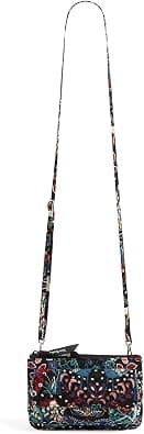 Vera Bradley womens Cotton Wallet Crossbody Purse With Rfid Protection Crossbody Purse on Amazon.ae - Price Tracker