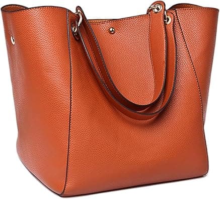 sqlp Large Work Tote Bag for Women Leather Designer Handbags Big Travel bucket bags Ladies Shoulder Bag on Amazon.ae - Price Tracker