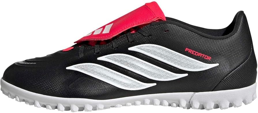 adidas Unisex-Adults Predator Club Fold-Over Tongue Turf Football Boots Kaka, Core Black/Ftwr White/Lucid Red, 45 1/3 on Amazon.ae - Price Tracker
