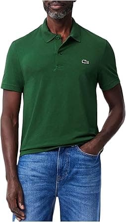 Lacoste Mens Polos Short Sleeve Polo Shirts (pack of 1) on Amazon.ae - Price Tracker