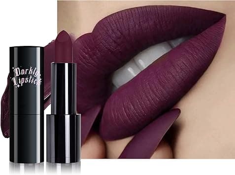 Dark Purple Lipstick Long Lasting Lipstick for Women Velvet Matte Moisturizing Lip Gloss Superstay Liquid Lipstick Intense Color Non-Stick Smudge Proof on Amazon.ae - Price Tracker