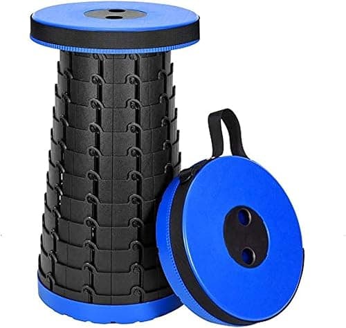Padom Upgrade Version Portable Telescoping Stool Retractable, Bearing 180KG, Hight Adjustable Easily, Folding Stool for Garden Camping Stools Fishing Hiking Traveling BBQ, Patent design on Amazon.ae - Price Tracker