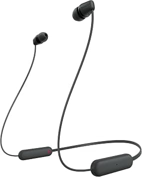 Sony WI-C100 Wireless in-Ear Bluetooth Headphones with Built-in Microphone, Black, Medium, WI-C100/B - Amazon.ae Price Tracker