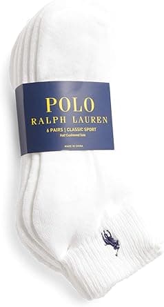 POLO RALPH LAUREN Men's Quarter Socks, SIZE 6-12 - Amazon.ae Price Tracker