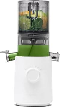 Nama J3 Compact Cold Press Juicer, Space Saving & Self-Feeding for Hands Free Operation, Lightweight, Portable No Residue, Slow Chewing Juicer, Easy Cleaning and Assembly on Amazon.ae - Price Tracker