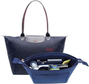Lckaey Bag Organizer for le pliage tote large organizer insert Handbags Folding Tote Bag Inside 1014navyblue-L on Amazon.ae - Price Tracker