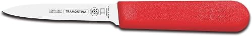 Tramontina Professional 4 Inches Paring Knife with Stainless Steel Blade and Red Polypropylene Handle with Antimicrobial Protection on Amazon.ae - Price Tracker