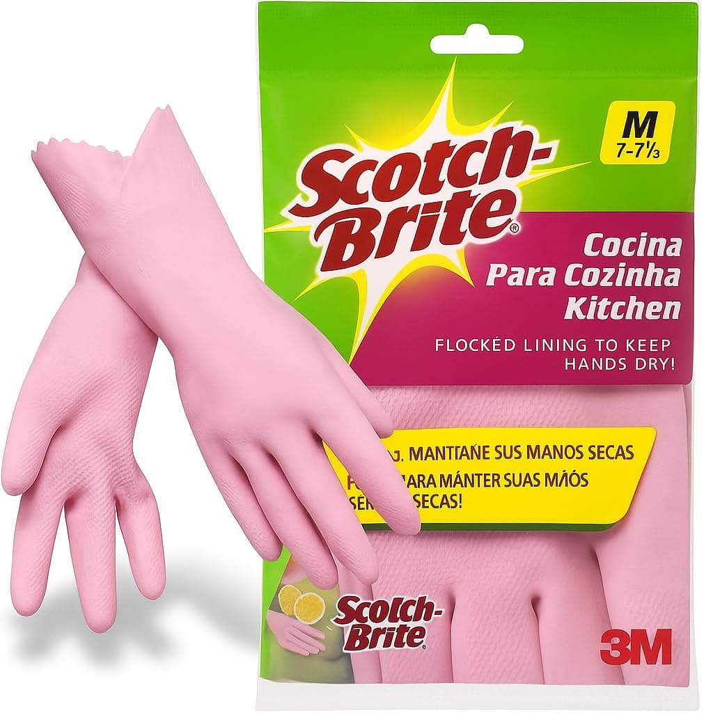 Scotch-Brite Ultra Sensitive Gloves Medium Size, 1 pair/pack | Delicated Duty | Reusable gloves | Protect your hands | Waterproof | Tear-Proof | Touch-Sensitive | Comfortable Fit | Gloves Kitchen on Amazon.ae - Price Tracker