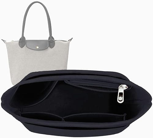 Lckaey purse Organizer for longchamp tote bag le pliage Insert organizer small bag organizer inserts handbag best1032black-S on Amazon.ae - Price Tracker