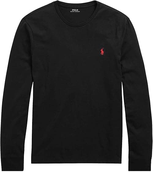 Polo Ralph Lauren Mens Crew Neck Long Sleeve Tee T-Shirts on Amazon.ae - Price Tracker