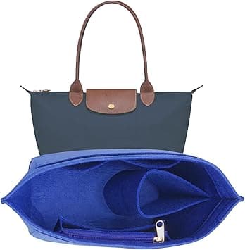 Felt Organizer Compatible with Le Pliage Longchamp S Bag Insert, S, Blue on Amazon.ae - Price Tracker