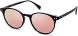 SOJOS Small Round Classic Polarized Sunglasses for Women Men Vintage Style UV400 Lens MAY SJ2113 - Best Deal Finder