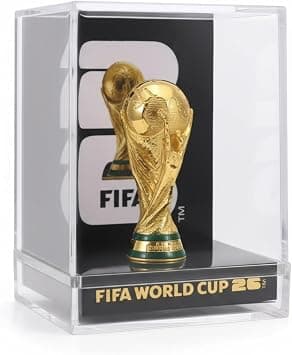 Official FIFA World Cup 2026 Edition - 3 Inch 3D Trophy Inside a Premium Acrylic Case - Timeless Collector’s Item - FIFA World Cup Trophy Replica Perfect for Man Cave or Football Memorabilia على Amazon.ae - متتبع الأسعار