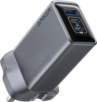 Anker Prime 100W USB C Charger, 3-Port Foldable and Compact GaN Charger, For MacBook Pro/Air, iPad Pro, iPhone 17/16 Series, Galaxy S26/S25/S24, Huawei, Pixelbook, Apple Watch, Xiaomi, Vivo and More on Amazon.ae - Price Tracker