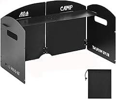 Barbecue Camping Stove Windshield, Windproof shield with Storage bag, Portable 4 Plates Folding Stainless Steel Windscreen For Outdoor Gas Stove BBQ, Cooking Stove Wind Guard for Hiking,Picnic - Amazon.ae Price Tracker