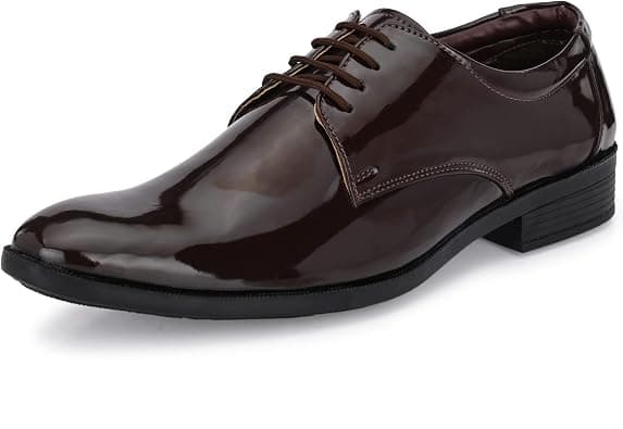 Centrino 8233 mens Glossy Formal Lace-Up Shoes | Comfort and Quality in Sleek Design | Perfect for Parties and Formal Dress | Premium Craftsmanship, Ideal for All-Day Wear على Amazon.ae - متتبع الأسعار