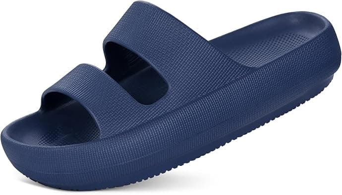 Shevalues Cloud Slides for Women with Arch Support Pillow Soft Slip on Sandals Lightweight Summer Slippers for Plantar on Amazon.ae - Price Tracker