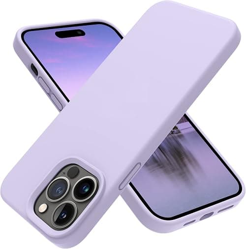 OTOFLY Designed for iPhone 14 Pro Case, Silicone Shockproof Slim Thin Phone Case for iPhone 14 Pro 6.1 inch (Cloud Mauve) على Amazon.ae - متتبع الأسعار