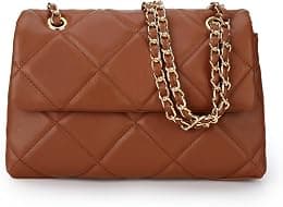 Gladdon Quilted Crossbody Purses for Women Small Ladies Shoulder Bags with Chain Trendy Clutch Purse Cute Designer Bag - Best Deal Finder