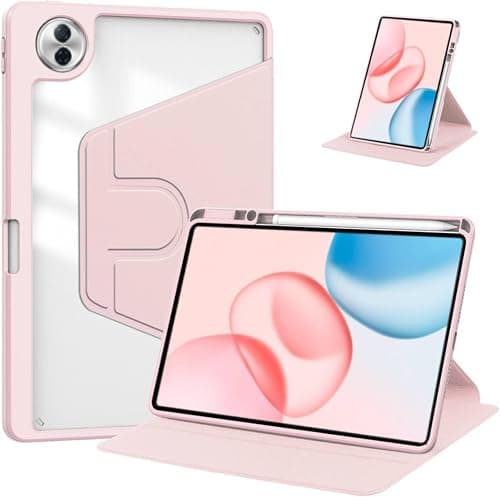 Vurtboly Hybrid Case Compatible with Honor Pad 10 12.1inch 2025 Cover, Clear Acrylic Multi-Angle Hard PC Back Case with Pen Holder Protective Stand Cover Shockproof for Honor Pad 10 12.1" 2025 (Pink) on Amazon.ae - Price Tracker