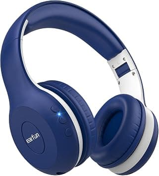 EarFun K2 Kids Bluetooth Headphones, Kids Headphones with Volume Limited, 40H Playtime, Bluetooth 5.0 Headphones with Mic, Stereo Sound, Foldable Over-Ear Headphones for Kids/School/Travel/iPad/Tablet on Amazon.ae - Price Tracker