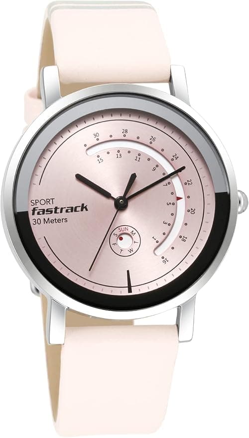 Fastrack Fashion Analog Round Watch for Women's على أمازون - دليلك لأفضل العروض