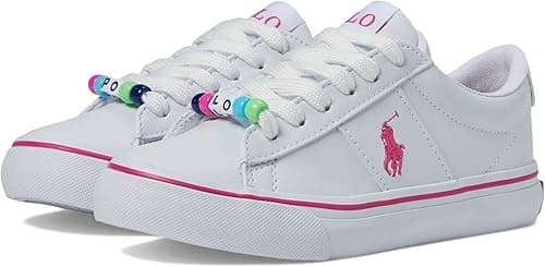 POLO RALPH LAUREN Sayer Wht Tmbd/Lt Pnk Pp girls Sneaker on Amazon.ae - Price Tracker