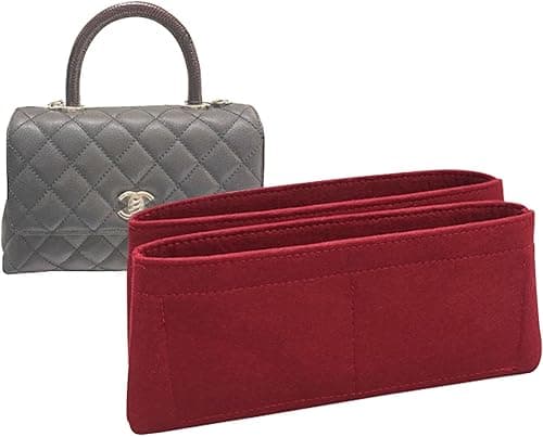 Lckaey Bag Organizer liner For chanel coco handle small bag organizer2020Claret-S on Amazon.ae - Price Tracker
