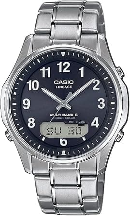 Casio Mens Quartz Watch, Analog-Digital Display and Titanium Strap LCW-M100TSE-1AER - Best Deal Finder