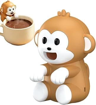 Mini Food Cooling Fan Portable 3 Speeds Cute Monkey on Amazon.ae - Price Tracker