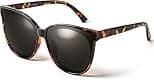 LVIOE Cat Eyes Sunglasses for Women, Polarized Oversized Fashion Vintage Eyewear for Driving Fishing - 100% UV Protection - Best Deal Finder