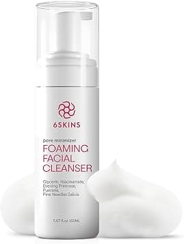 Pore Minimizer Foaming Facial Cleanser | Exfoliating Face Wash with Anti Sebum P, Gentle Hydrating Korean Face Wash with Niacinamide, Evening Primrose - For All Skin Types 5.07 fl.oz. - Best Deal Finder
