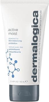 Dermalogica Active Moist Moisturiser 150ml - Provides Oil-free Hydration, Easy-to-apply Formula, with Prebiotic Moisture Complex, Improves Surface Texture & Helps to Refine Skin, for All Skin Types - Best Deal Finder