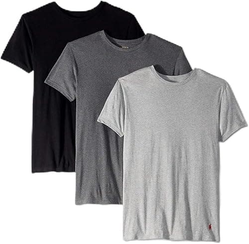 POLO RALPH LAUREN mens Slim Fit Cotton Crew Tee Undershirt (pack of 3) on Amazon.ae - Price Tracker