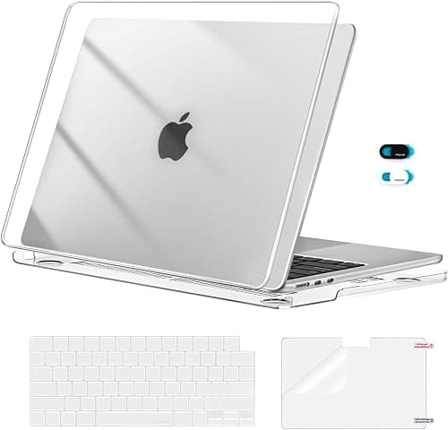 MOSISO Compatible with MacBook Air 13 inch Case 2026, Crystal Clear on Amazon.ae - Price Tracker