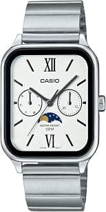 Casio Ladies Watch White Dial Silver Band - Best Deal Finder