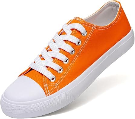 Canvas Shoes for Women Casual Low Top Women's Fashion Sneakers for Women على Amazon.ae - متتبع الأسعار