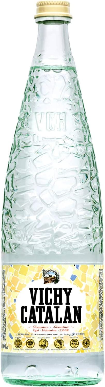 Vichy Catalan - Sparkling Mineral Water - 33.8 oz (1 Liter) (12 Glass Bottles) on Amazon.ae - Price Tracker