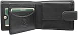 VISCONTI Heritage Collection Knightsbridge Leather Wallet with Tab Closure RFID Blocking HT10 Black - Best Deal Finder