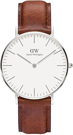 Daniel Wellington Women Classic St Mawes - Silver 36 mm - DW00100052 on Amazon.ae - Price Tracker