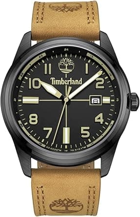 Timberland TDWGB2230701 Men's Analogue Quartz Watch with Leather Strap on Amazon.ae - Price Tracker
