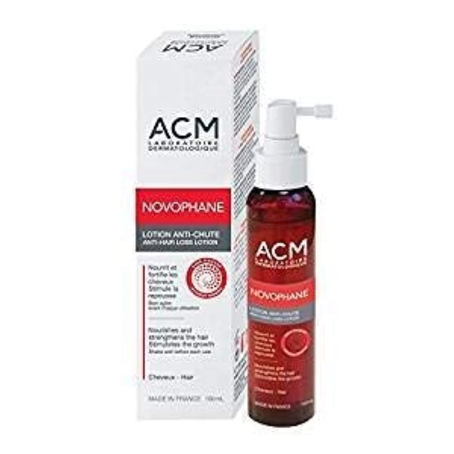 ACM Laboratoire Novophane Anti Hair Loss Treatment Lotion Biotin - 100ml on Amazon.ae - Price Tracker