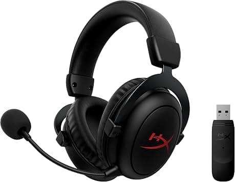 HyperX Cloud Core – Wireless Gaming Headset for PC, DTS Headphone:X Spatial Audio, Memory Foam Ear Pads, Durable Aluminum Frame, Detachable Noise Cancelling Microphone on Amazon - Best Deal Finder
