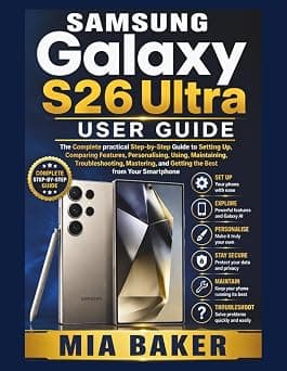 Samsung Galaxy S26 Ultra User Guide (User Guide for Smartphones) على Amazon.ae - متتبع الأسعار