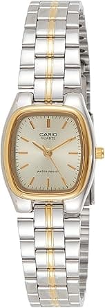 Casio Womens Quartz Watch, Analog Display and Stainless Steel Strap on Amazon.ae - Price Tracker