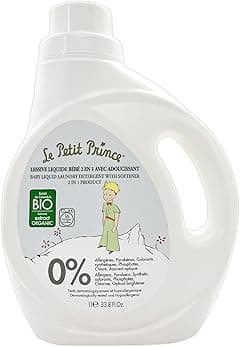 Le Petit Prince Newborn Laundry Detergent, 2 in 1 Detergent and Fabric Softener for Baby Clothes, Delicate Laundry Detergent with Organic Olive and Chamomile Extracts, Subtle and Fresh Scent, 1000 ML - Amazon.ae Price Tracker