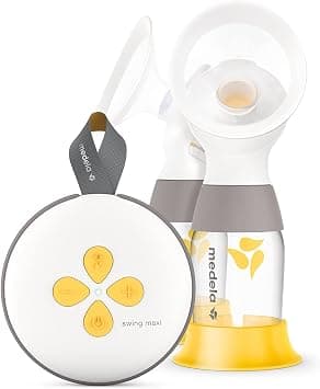 Medela Swing Maxi Electric Breast Pump - USB Rechargeable, More Milk in Less Time, with PersonalFit Flex Funnels and Medela 2-Phase Extraction Technology على Amazon.ae - متتبع الأسعار