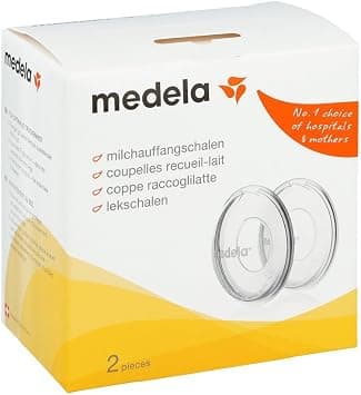 Medela Milk Collection Shells - BPA-free, made from soft, flexible silicone, includes 2 shells on Amazon.ae - Price Tracker